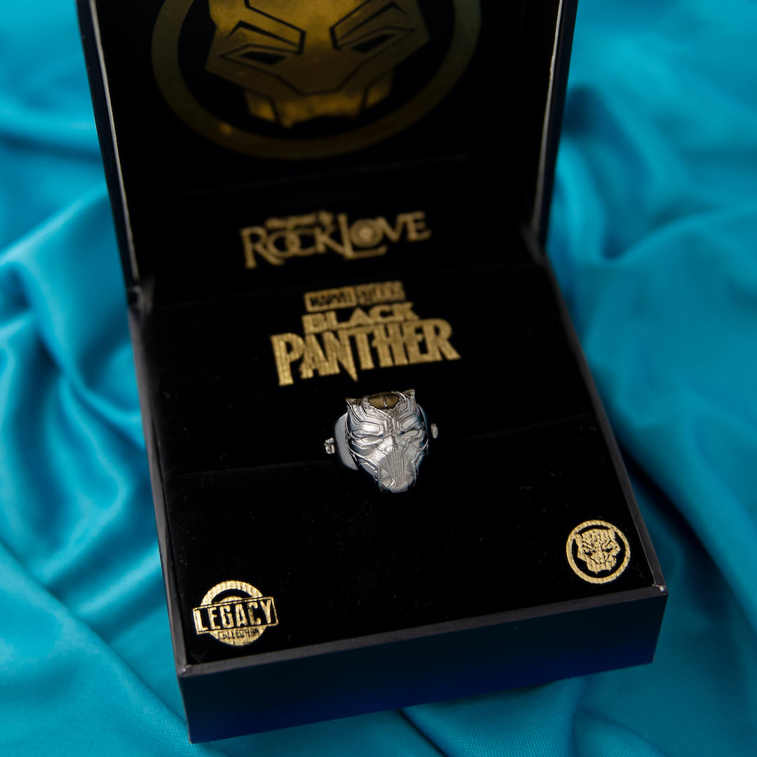 Marvel X RockLove BLACK PANTHER LEGACY Mask Ring