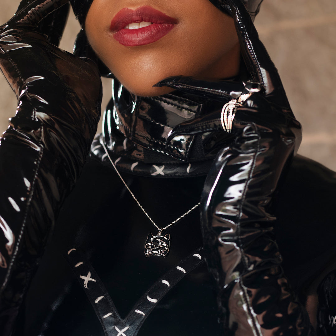 DC X RockLove Batman Returns CATWOMAN Meow Pendant