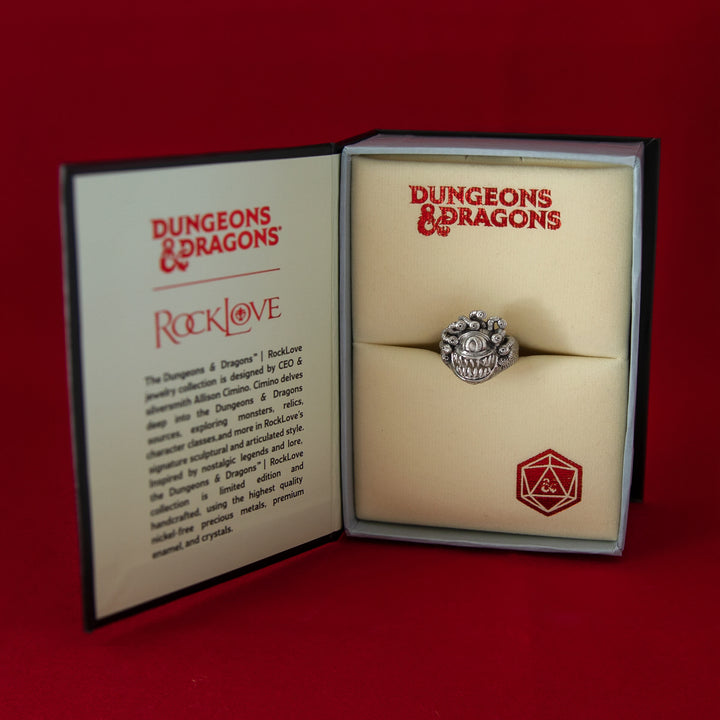 Dungeons and Dragons X RockLove Beholder Ring