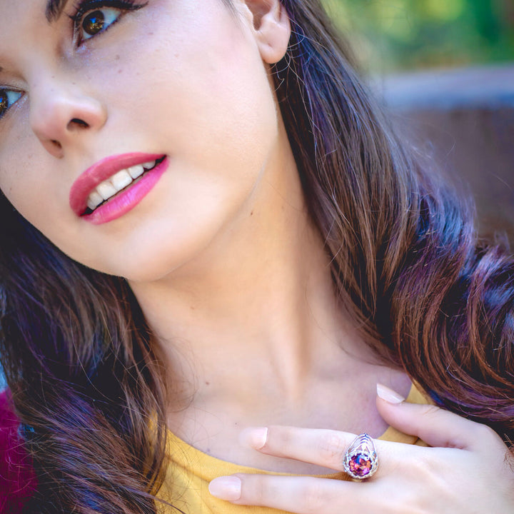 Disney X RockLove FROZEN Anna Filigree Ring