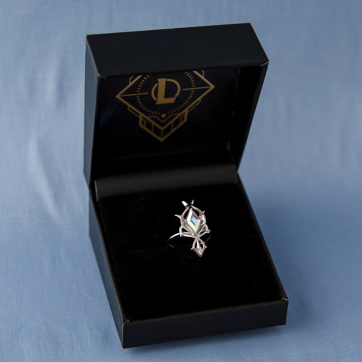 League of Legends X RockLove CRYSTAL ROSE Janna Staff Ring