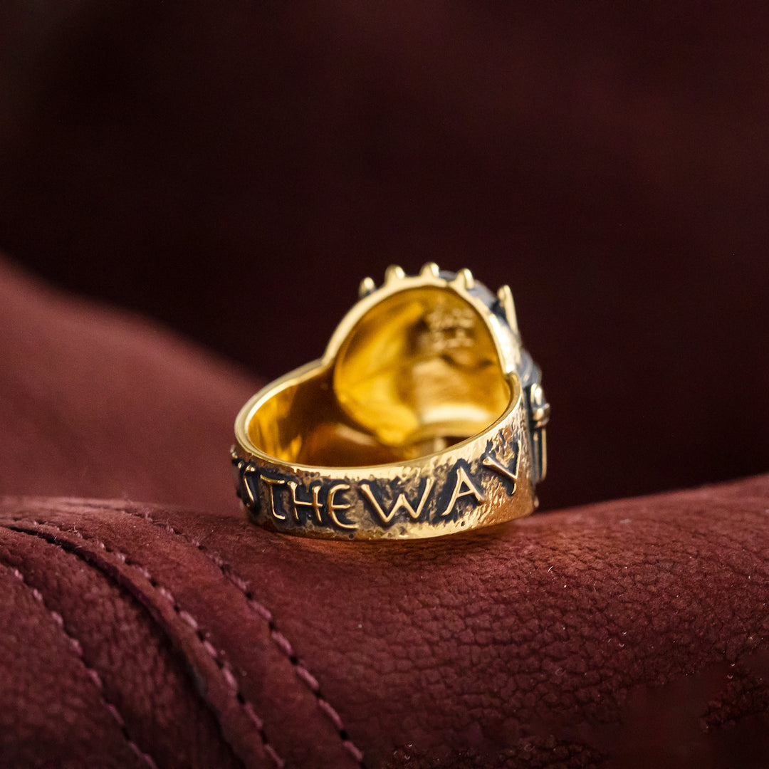 Star Wars X RockLove The Armorer Helmet Ring