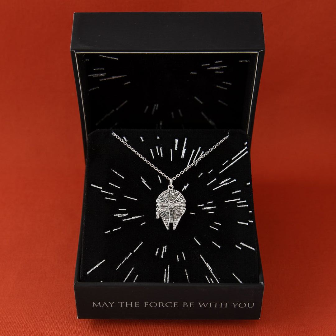 Star Wars X RockLove Millennium Falcon Necklace