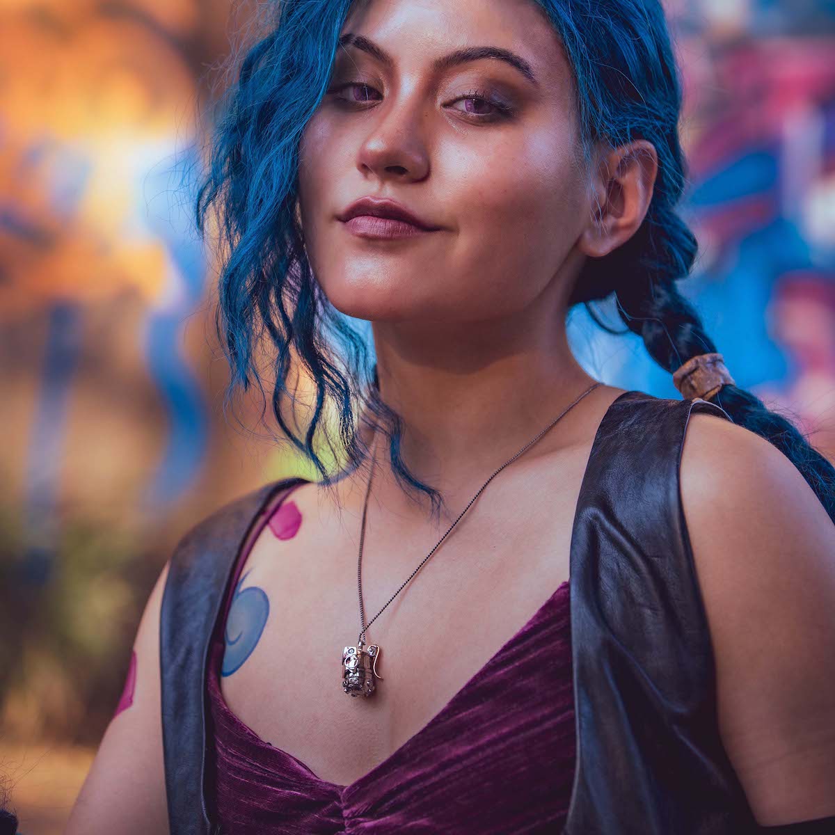 League of Legends X RockLove ARCANE Articulated Jinx Chomper