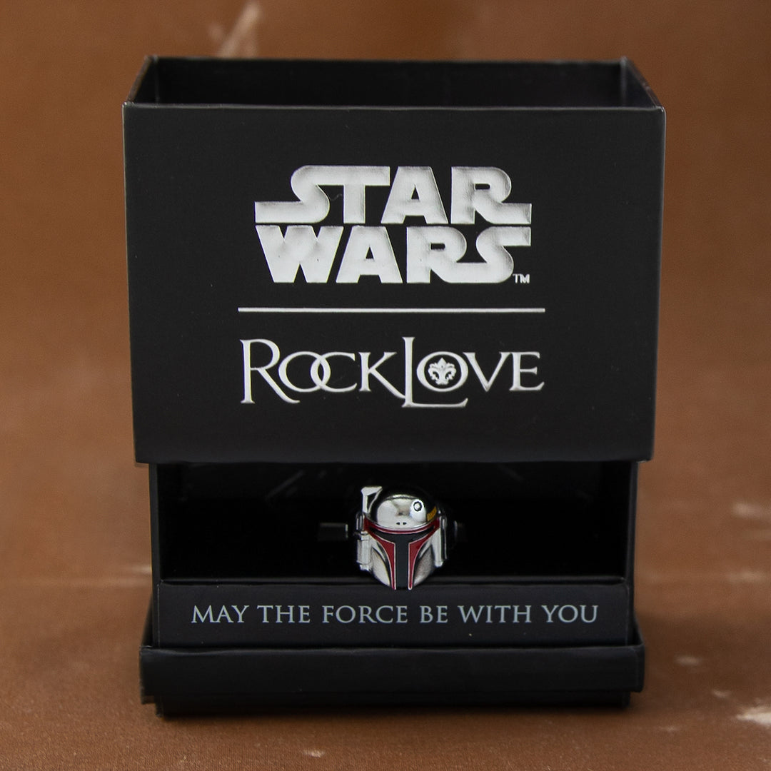 Star Wars X RockLove Boba Fett Helmet Ring
