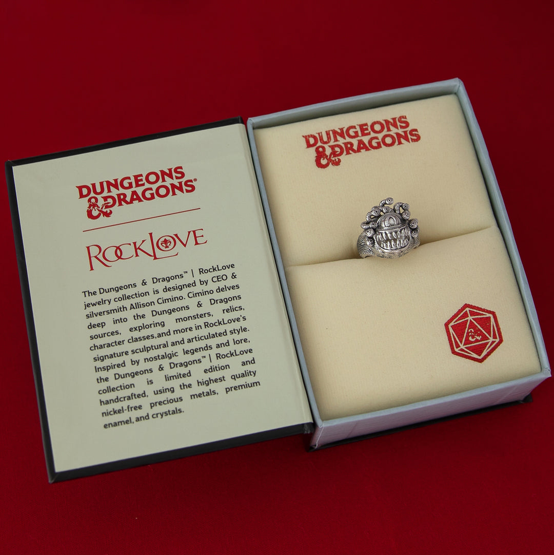 Dungeons and Dragons X RockLove Beholder Ring
