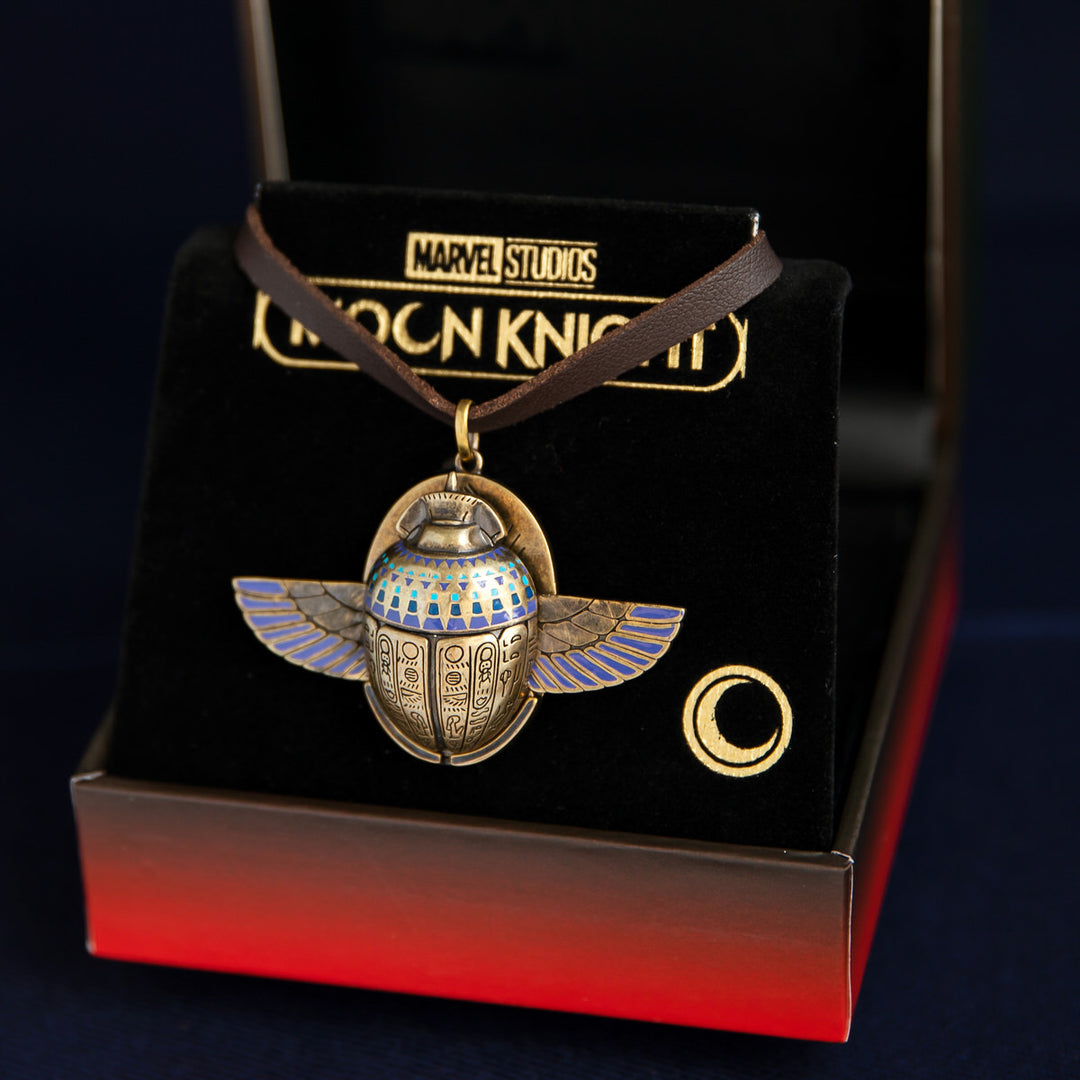 Marvel X RockLove MARVEL STUDIOS MOON KNIGHT Scarab Compass Pendant