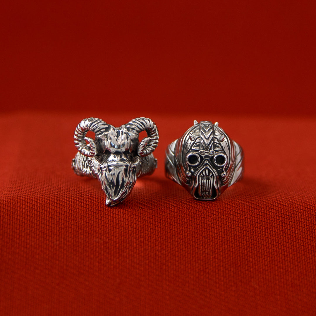 Star Wars X RockLove Tusken Raider Mask Ring