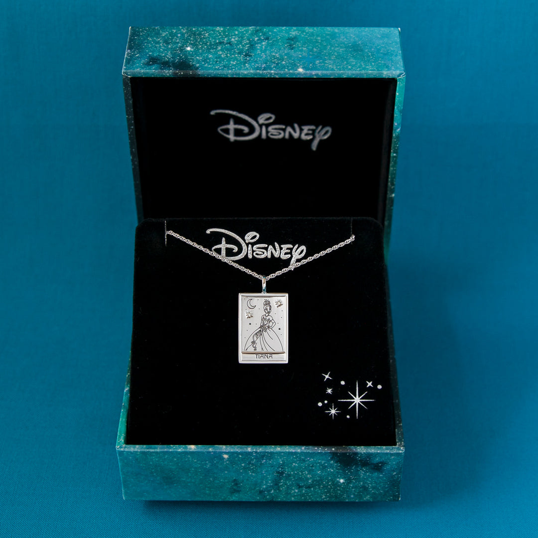 Disney X RockLove THE PRINCESS AND THE FROG Tiana Tablet Necklace