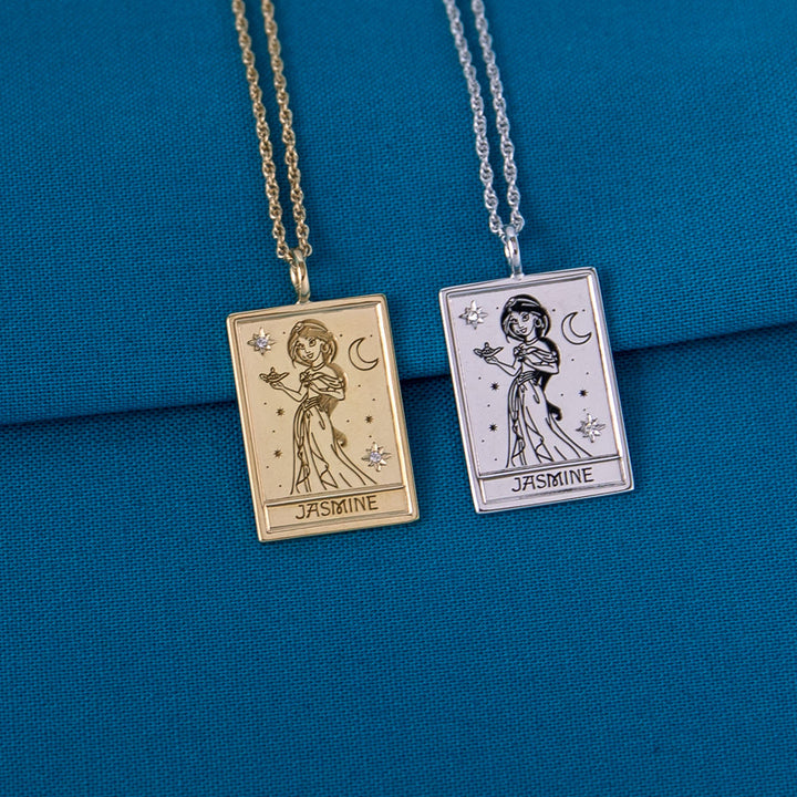 Disney X RockLove ALADDIN Jasmine Tablet Necklace