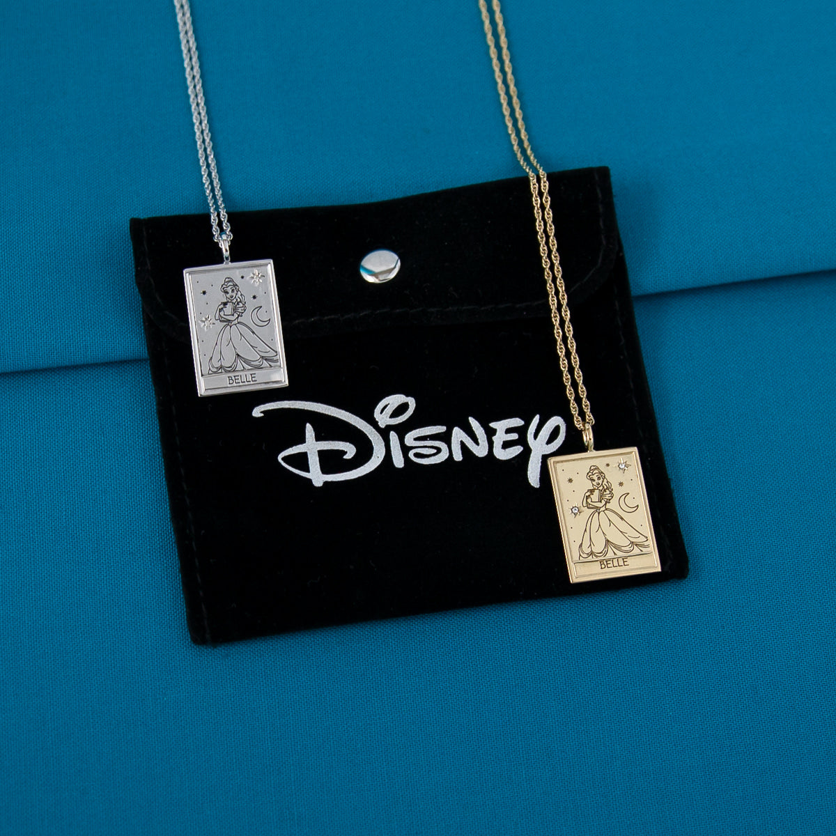アクセサリー Belle Disney X RockLove BEAUTY AND THE BEAST Belle Tablet Necklace