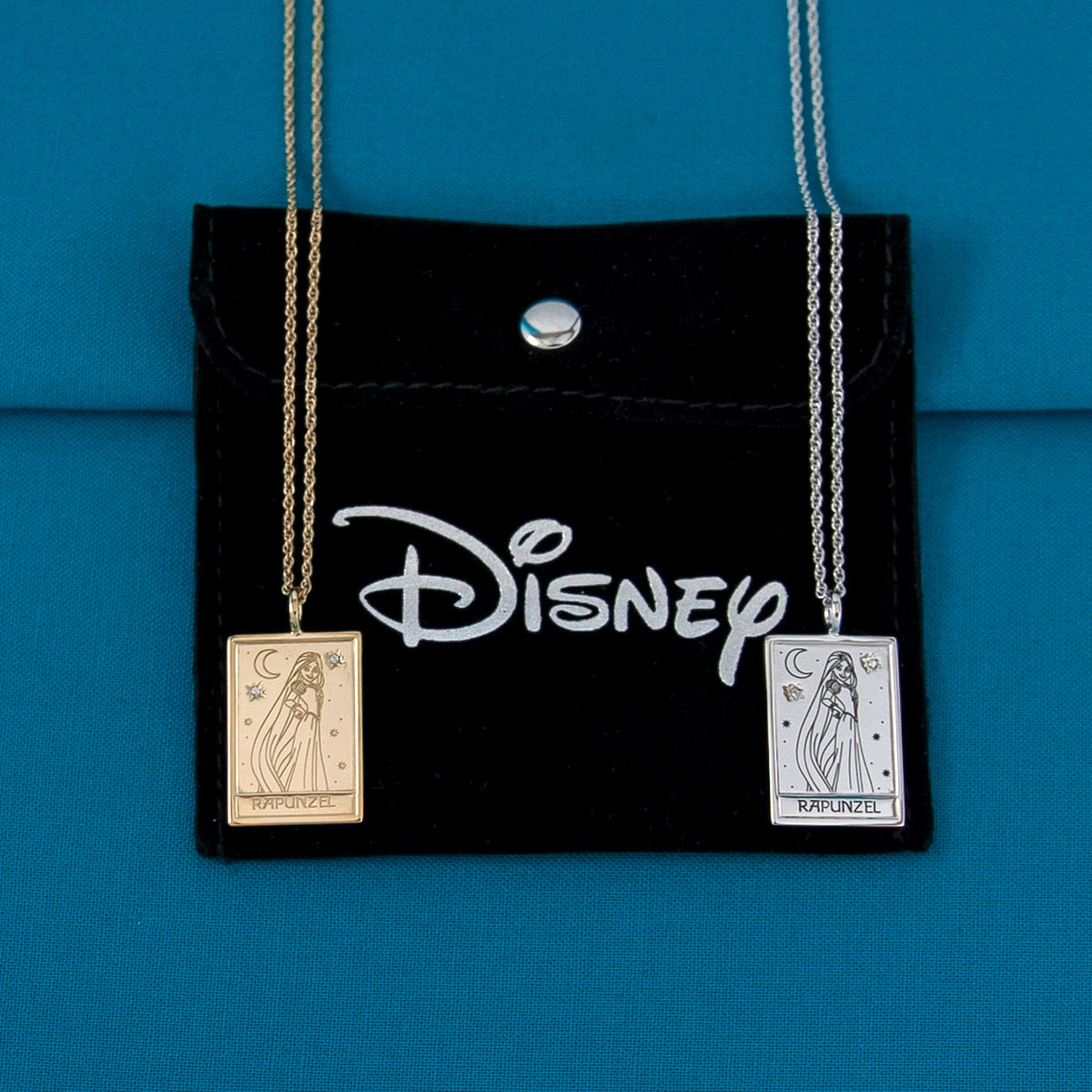 Disney X RockLove TANGLED Rapunzel Tablet Necklace - RockLove Jewelry
