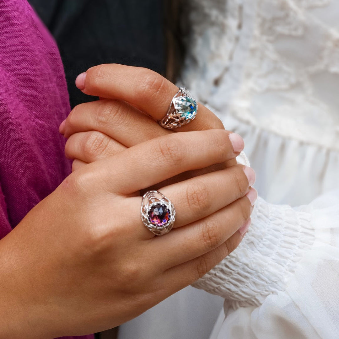 Disney X RockLove FROZEN Elsa Filigree Ring