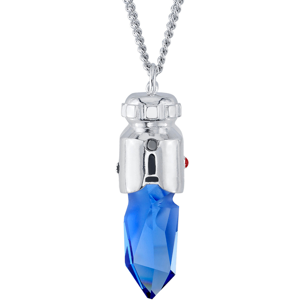 Star Wars X RockLove Padawan Ahsoka Tano Kyber Crystal Necklace Blue RockLove Jewelry