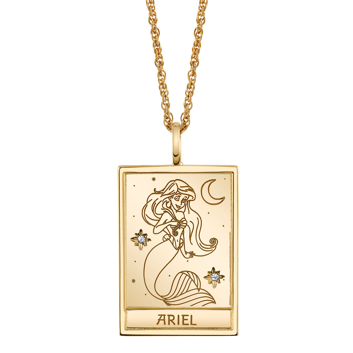 Enchanted Disney Ariel 1/10 CT. T.W. Diamond Seashell Necklace in 10K Rose  Gold|Zales | Disney fine jewelry, Enchanted disney fine jewelry, Seashell  necklace