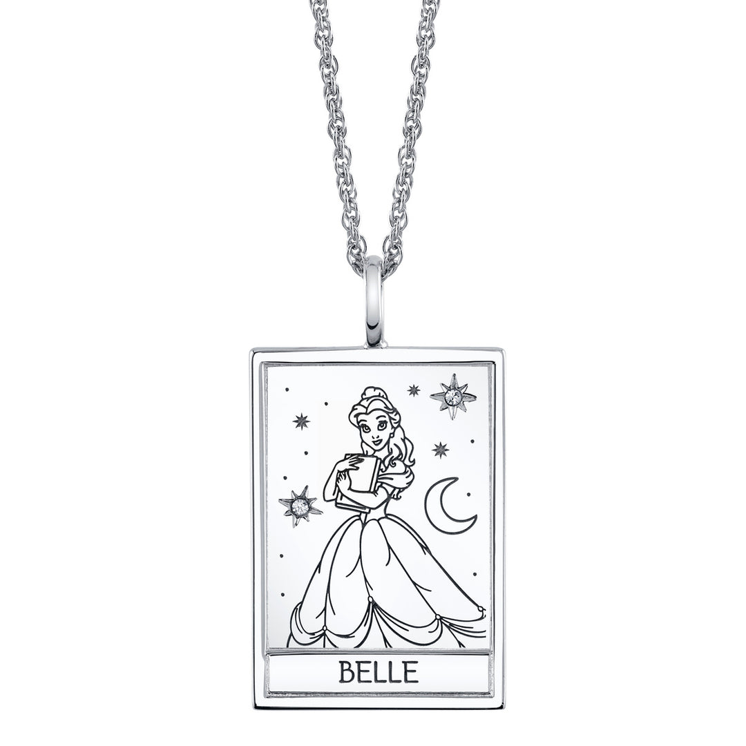 Disney X RockLove BEAUTY AND THE BEAST Belle Tablet Necklace