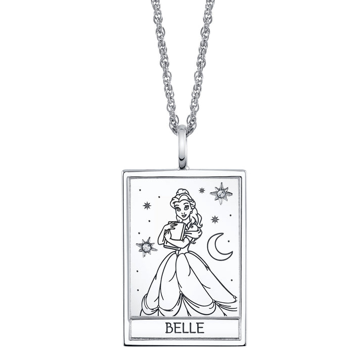 Disney X RockLove BEAUTY AND THE BEAST Belle Tablet Necklace
