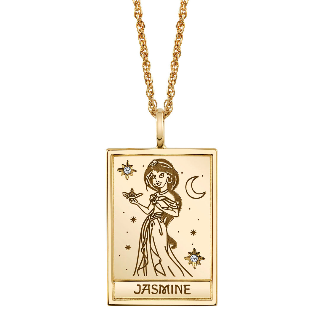 Disney X RockLove ALADDIN Jasmine Tablet Necklace