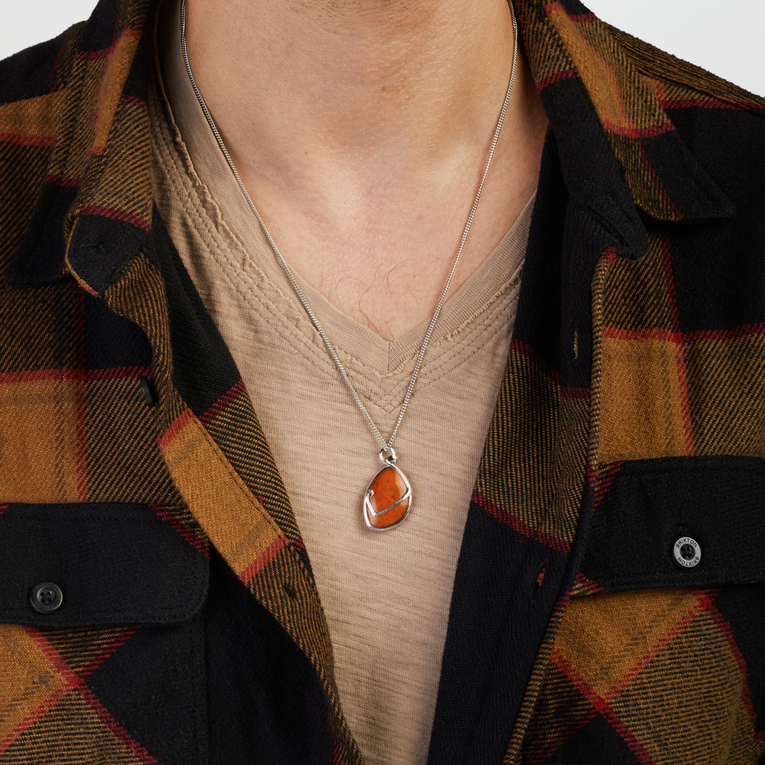 Magic: The Gathering X RockLove Mox Amber Necklace