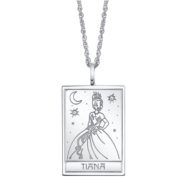 Disney X RockLove THE PRINCESS AND THE FROG Tiana Tablet Necklace