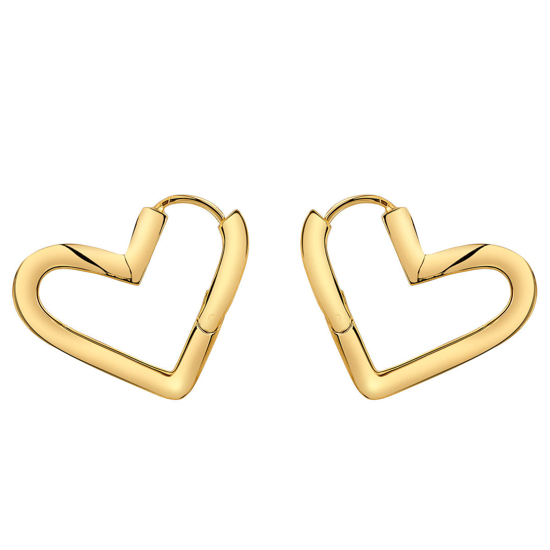 League of Legends X RockLove KDA Ahri Heart Hoop Earrings