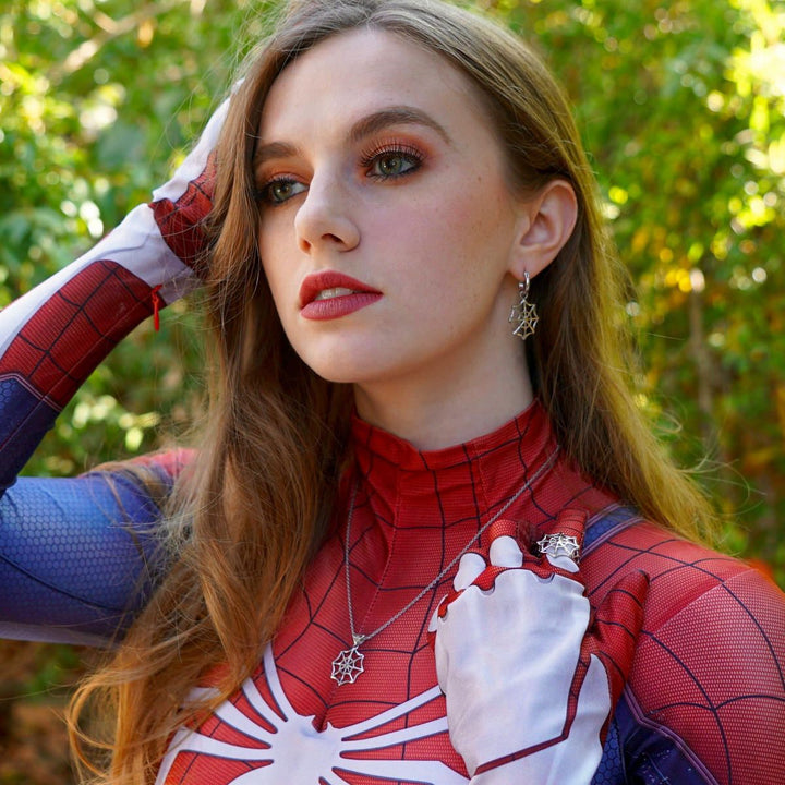 Marvel X RockLove SPIDER-MAN Web Earrings