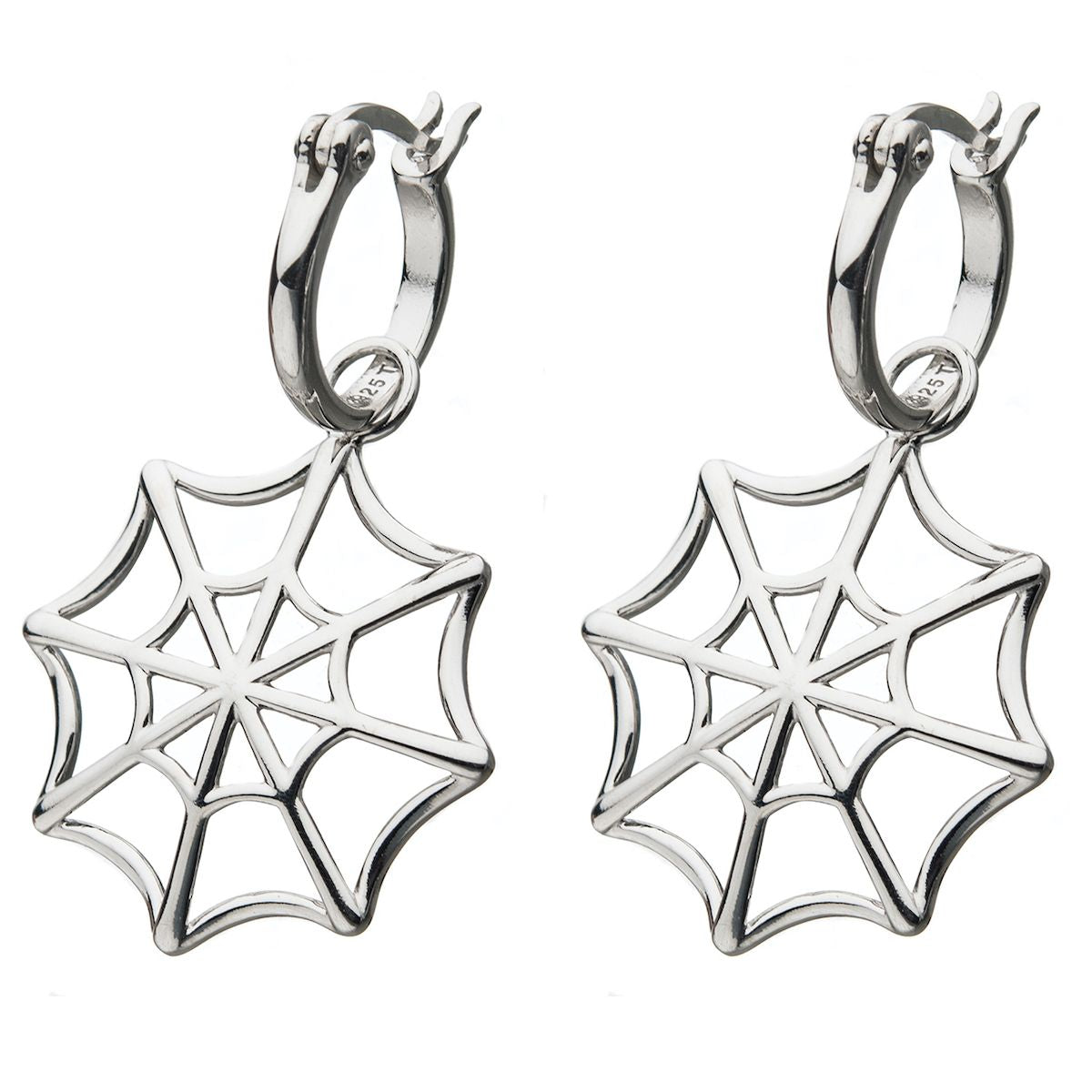 Marvel X RockLove SPIDER-MAN Web Earrings – RockLove Jewelry