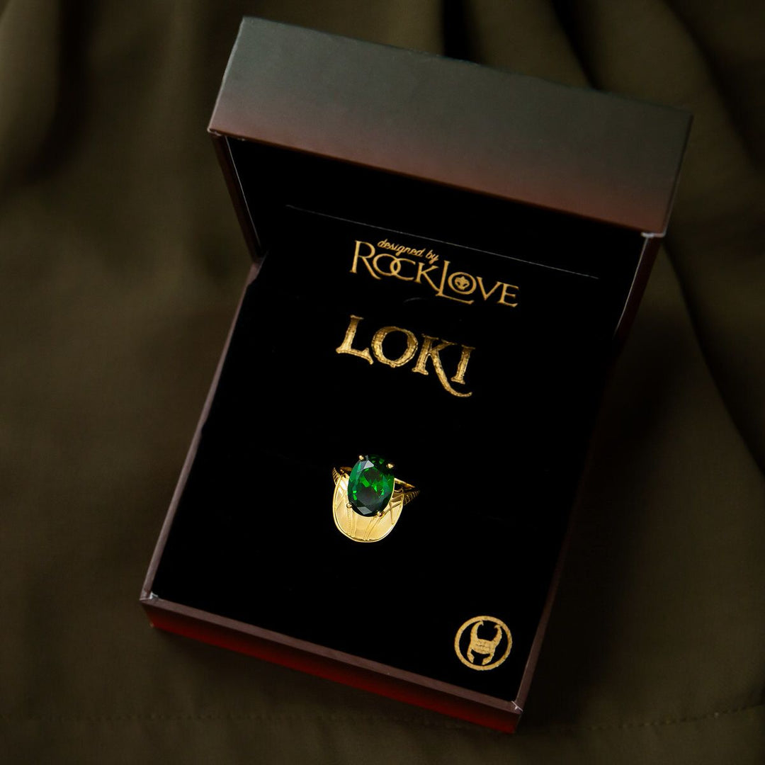 Marvel X RockLove LOKI Chestplate Ring